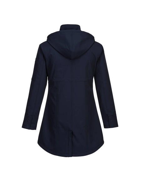 Softshell Portwest Carla damski 3-warstwowy wodoodporny z kapturem TK42 | ToSafe