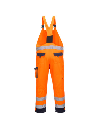 Ogrodniczki robocze ostrzegawcze Portwest Dijon hi-vis wielokieszeniowe TX52 | ToSafe