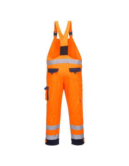Ogrodniczki robocze ostrzegawcze Portwest Dijon hi-vis wielokieszeniowe TX52 | ToSafe