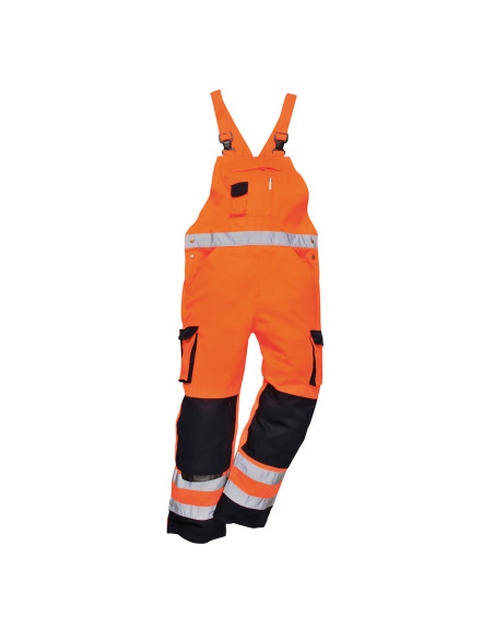 Ogrodniczki robocze ostrzegawcze Portwest Dijon hi-vis wielokieszeniowe TX52 | ToSafe