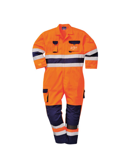 Kombinezon roboczy ostrzegawczy Portwest Nantes hi-vis wielokieszeniowy TX55 | ToSafe