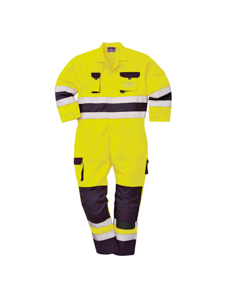 Kombinezon roboczy ostrzegawczy Portwest Nantes hi-vis wielokieszeniowy TX55 | ToSafe