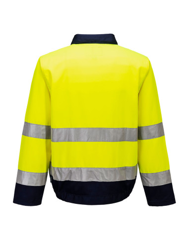 Bluza robocza ostrzegawcza Portwest Madrid hi-vis trwała wielokieszeniowa TX70 | ToSafe