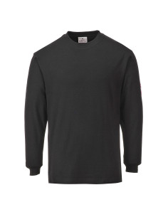T-shirt trudnopalny i antystatyczny Portwest FR11 Modaflame z długim rękawem | ToSafe