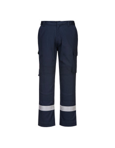 Spodnie trudnopalne Portwest FR401 Bizflame Work z panelami stretch | ToSafe