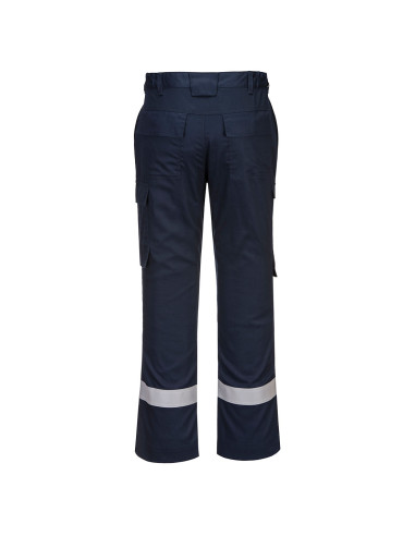 Spodnie trudnopalne Portwest FR401 Bizflame Work z panelami stretch | ToSafe