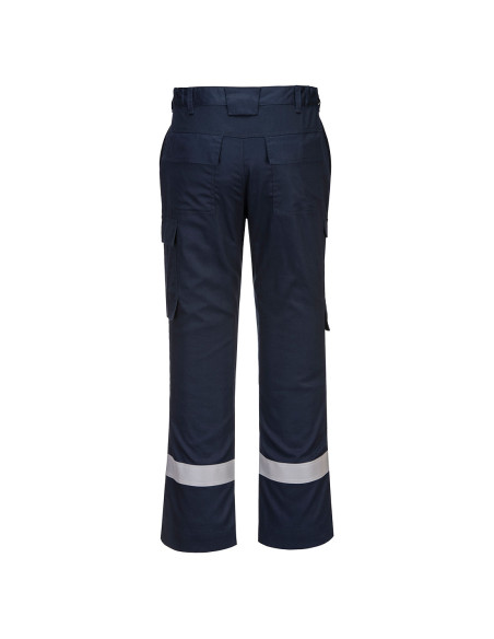 Spodnie trudnopalne Portwest FR401 Bizflame Work z panelami stretch | ToSafe