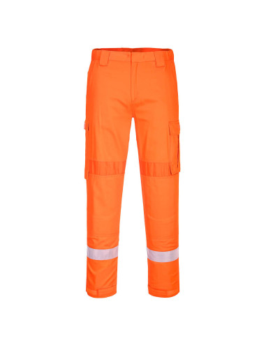 Spodnie trudnopalne Portwest FR401 Bizflame Work z panelami stretch | ToSafe