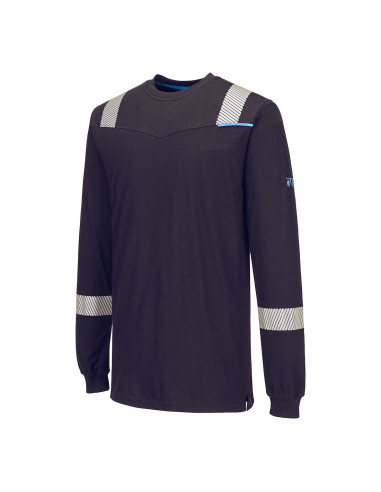 T-shirt trudnopalny z długim rękawem Modaflame Portwest FR751 | ToSafe