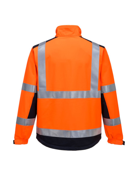 Kurtka softshell trudnopalna ostrzegawcza Modaflame Multi Norm Arc Portwest MV72
