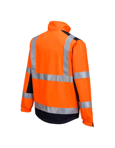 Kurtka softshell trudnopalna ostrzegawcza Modaflame Multi Norm Arc Portwest MV72
