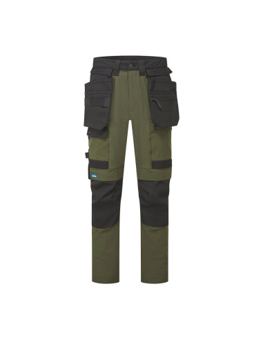 Spodnie robocze elastyczne z odpinanymi kieszeniami kaburowymi DX4 Evolution Portwest DX4E40